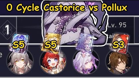 0 cycle pollux | E6 RMC, Gallagher, E0S1 Castorice, E0 S5 ddd Tribbie | [HSR 3.2]