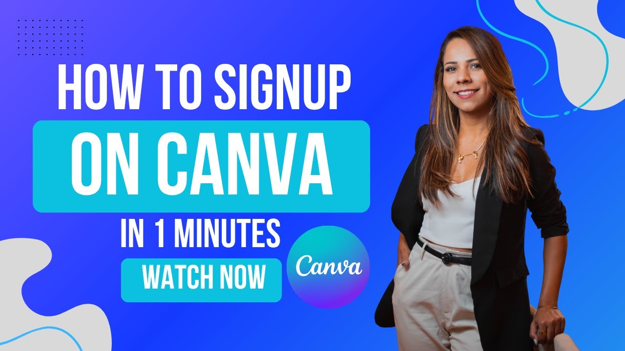 Lecture 1 | How to Sign Up on Canva | Canva Account Kaise Banaye Step by Step Complete Guide in Urdu