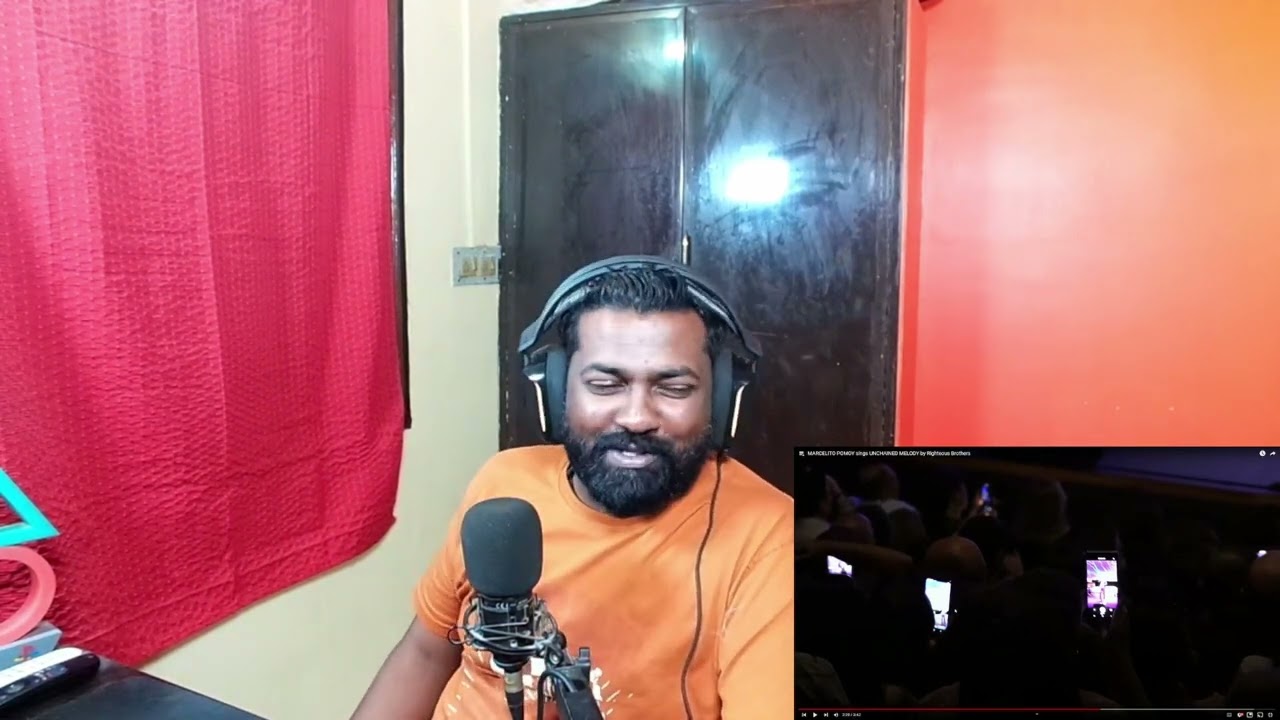 INDIAN reacts to MARCELITO POMOY - UNCHAINED MELODY l PURE JOY IS WHAT I GET FROM HIM