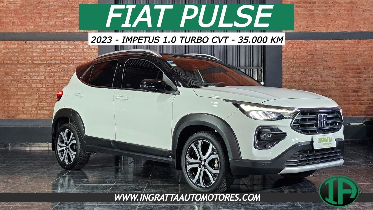 Fiat Pulse Impetus 1.0 Turbo CVT - 2023 - 35.000KM -