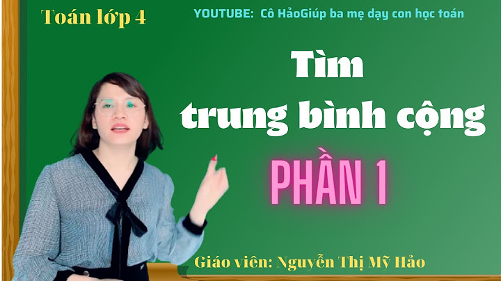 Công thức tính trung bình cộng hai số