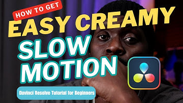 How to do slow motion effect in davinci resolve (FOR BEGINNERS)