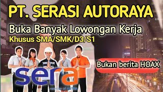 Anak Perusahaan Astra Buka Banyak Lowongan Untuk Lulusan SMA/SMK/D3 dan S1