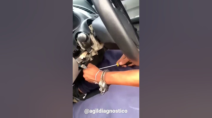 Bandido mostra a policial como rouba carro com ligação direta (sem chave)