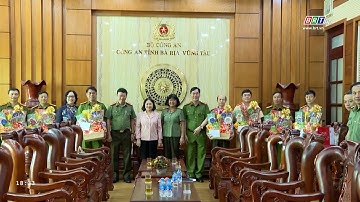 Lãnh đạo tỉnh thăm, chúc Tết cán bộ chiến sĩ công an tỉnh | BRTgo