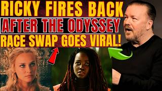 Ricky Gervais RESPONDS to BLACK HELEN OF TROY in The Odyssey Backlash & SLAMS Hollywood Critics!