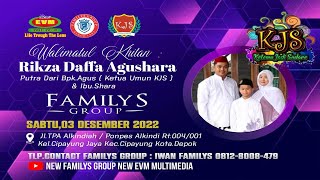 LIVE STREAMING NEW FAMILYS GROUP EDISI SABTU 03 DES 2022.KEDIAMAN BG AGUS KJS & IBU SARAH