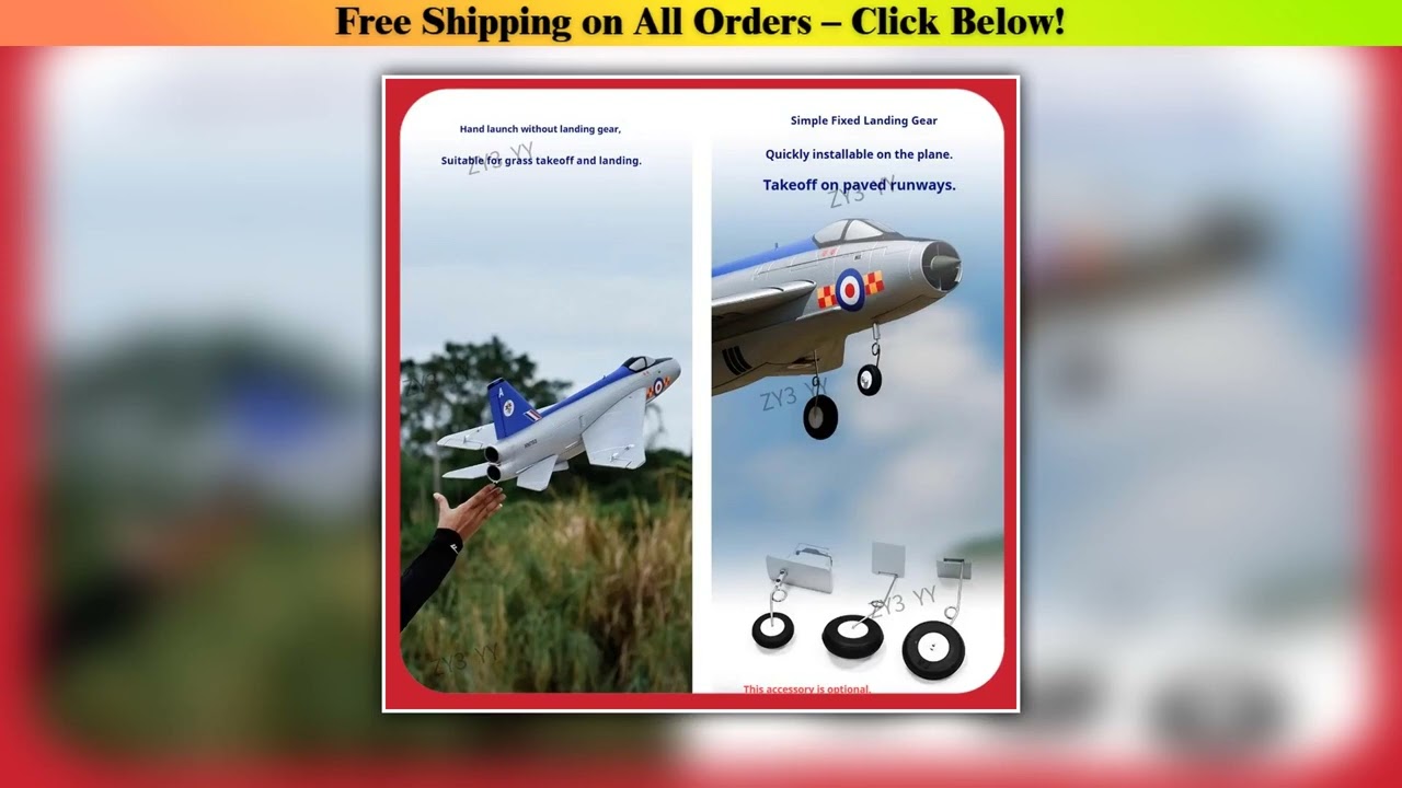 Freewing 64mm E.E Light "Lightning" Fighter Jet Ducted Model Airplane Adult Toy Gift PNP Remote