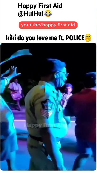 Kiki do you love me ft. Police #kikichallenge #funnyvideo  #funnyshorts #memeshorts #comedyshorts #k