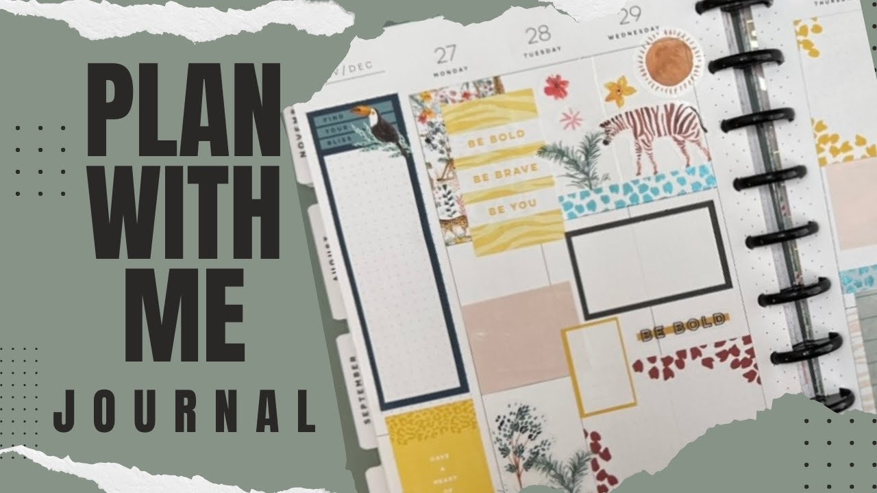 Plan With Me [Journal Nov 27] - YouTube