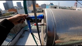 Điện trở gia nhiệt nước nóng ∅25 có điều chỉnh nhiệt độ