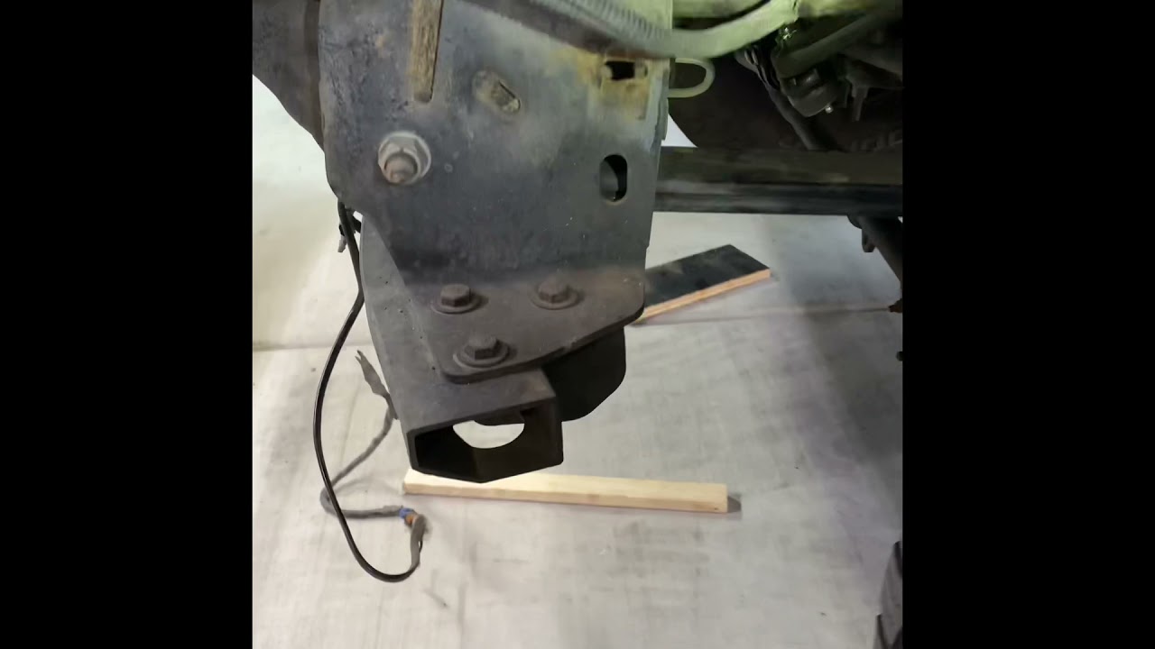 2001 F250 Ext Cab Body Mount Replacement YouTube