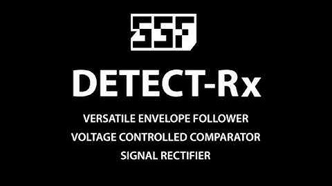 SSF DETECT-Rx Filter Mod Demo