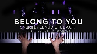 Sabrina Claudio ft. 6lack - Belong To You | The Theorist Piano Cover chords