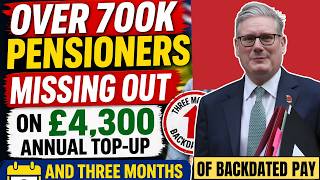 Famous Over 700K Pensioners Could Claim £4,300 + Backdated Pay – Don’t Miss This Net Worth