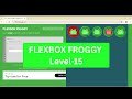 Flexbox Froggy Level 15 | Learn CSS Flexbox Step by Step