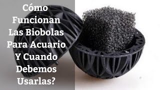🔵 Como Funcionan Las Biobolas Para Acuario Y Cuando Debemos Usarlas (Acuarios MB)