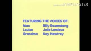 Max and Ruby Credits 2004