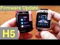 Microwear H5 Smartwatch Firmware Update: 4G cellular for USA?