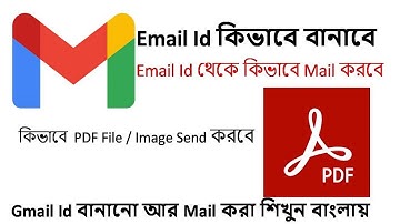 How To Create a New Gmail Account &  Send PDF, Video, Photo?