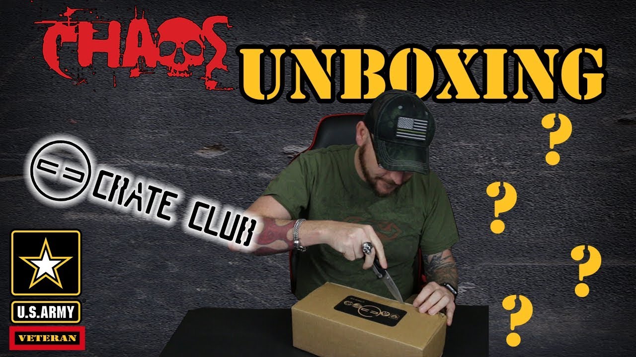 Veteran owned subscription crate unboxing - YouTube
