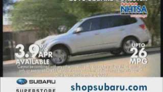 Athlete Statistics Subaru Superstore of Chandler TV spot 11112009d