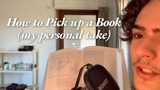 How to Pick Up Reading Back Again (in my opinion)