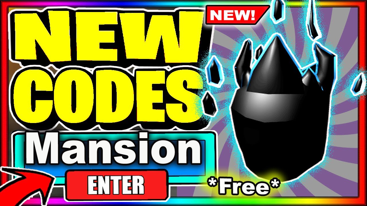 (WINNERS) ALL NEW MANSION OF WONDER CODES! Roblox Mansion of Wonder YouTube
