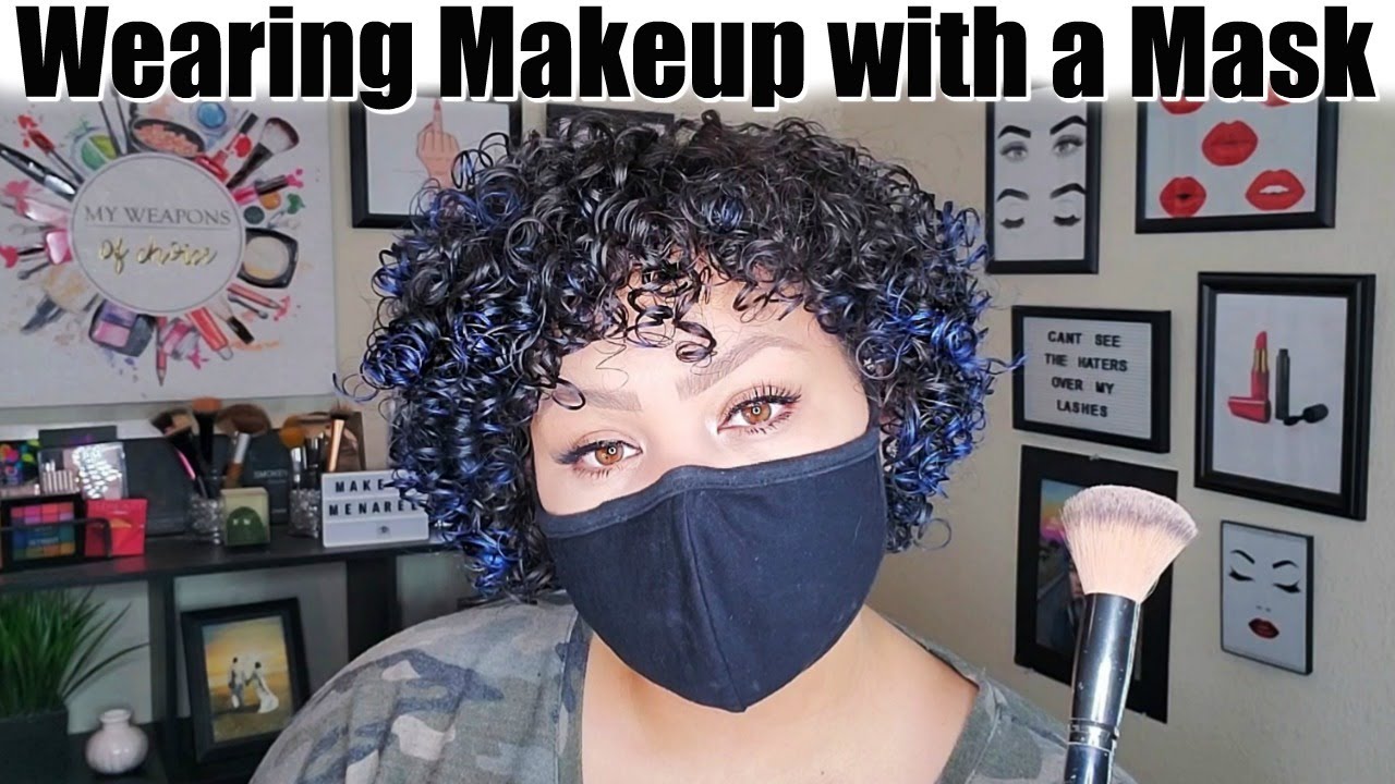 MAKEUP WITH A FACE MASK HOW TO KEEP YOUR MAKEUP ON! YouTube