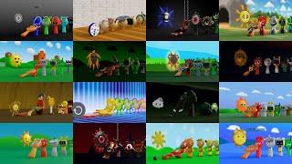 Sprunki But Domino Effect Compilation