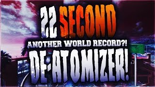 WORLDS FASTEST "DE-ATOMIZER STRIKE" ON INFINITE WARFARE! 22 SECOND DE-ATOMIZER STRIKE! (SPAWN TRAP!)