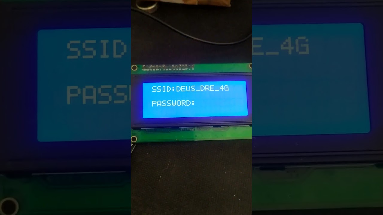 Scan Network ESP82 and Display LCD