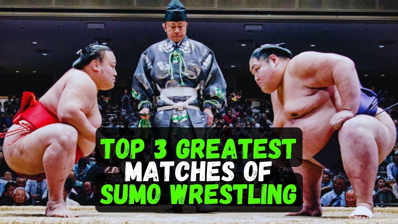 TOP 3 GREATEST SUMO WRESTLING MATCHES " JAPANESE WRESTLERS " YouTube