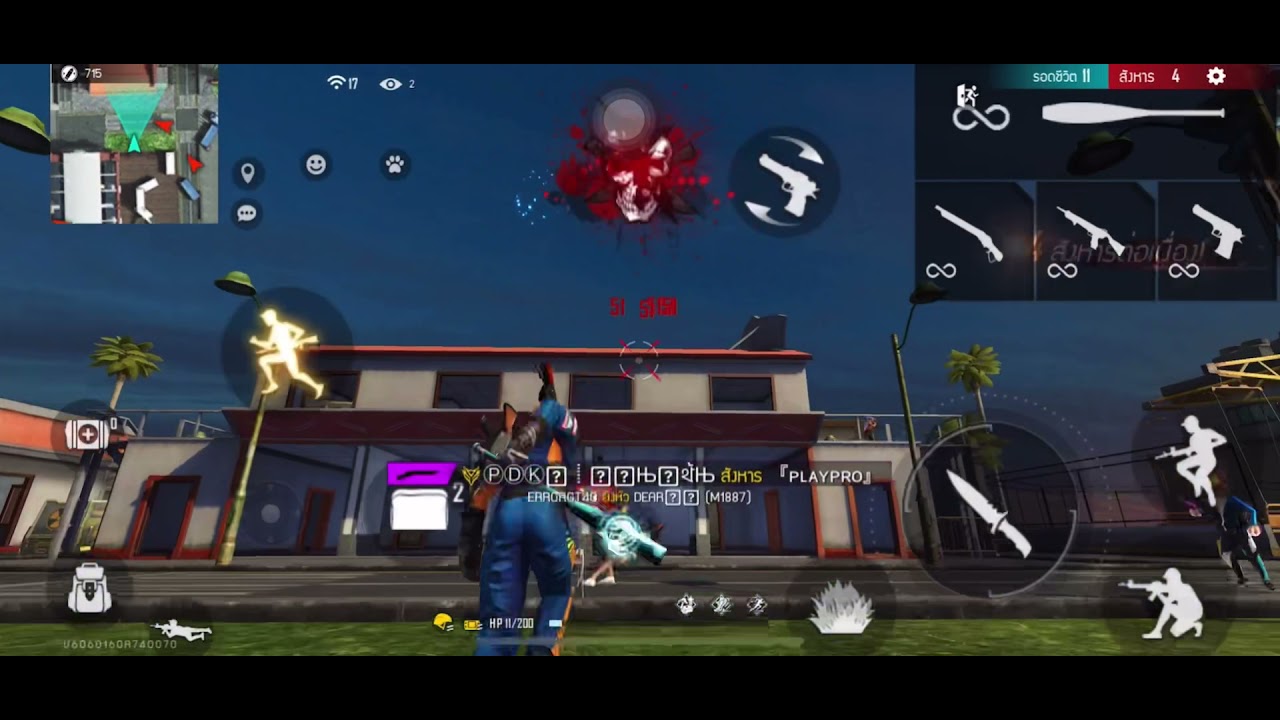 I am chicken in thailandplayer free fire