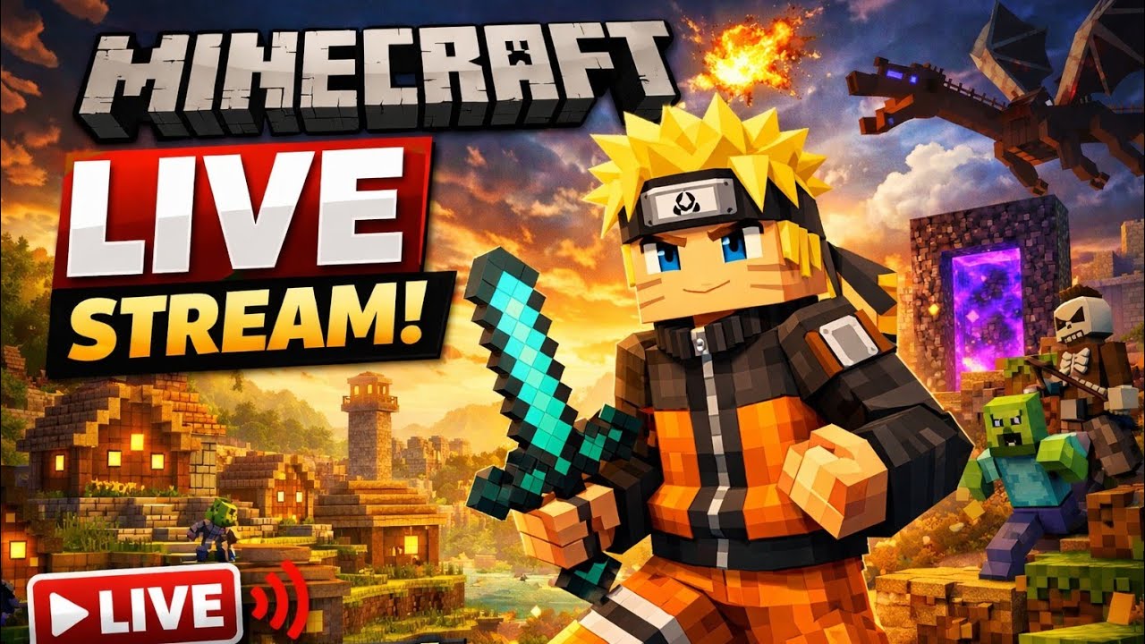 Pro_India_ Live 🔴 Server On And Giveaways Promoted Channel End Watching [ Minecraft Gaming ]