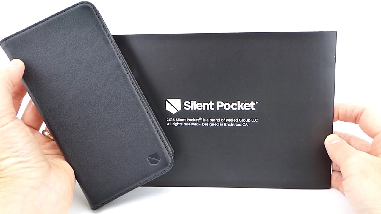 Silent Pocket Anti-Radiation Leather Wallet Case for iPhone 6s Plus: Protects You from Your iPhone!