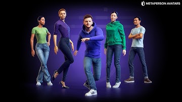 MetaPerson avatars official release