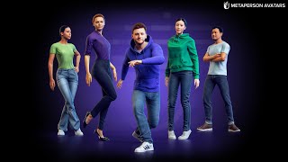 MetaPerson avatars official release