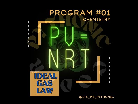 Python program to calculate pressure and volume of an ideal gas
