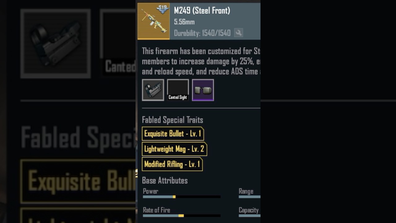 OVERPOWERED FABLED M249..😱PUBG METRO ROYALE 