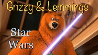 Grizzy and the Lemmings - Star Wars parody Part 1 - E11 screenshot 4