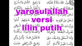 Lagu dibaan/// Yarosulallah salamun alaik versi lilin putih