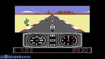 Super Cycle - The C64 Mini gameplay footage - DVDfeverGames