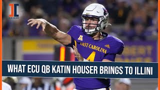 ECU transfer QB Katin Houser breakdown from Stephen Igoe | Illini Inquirer Podcast