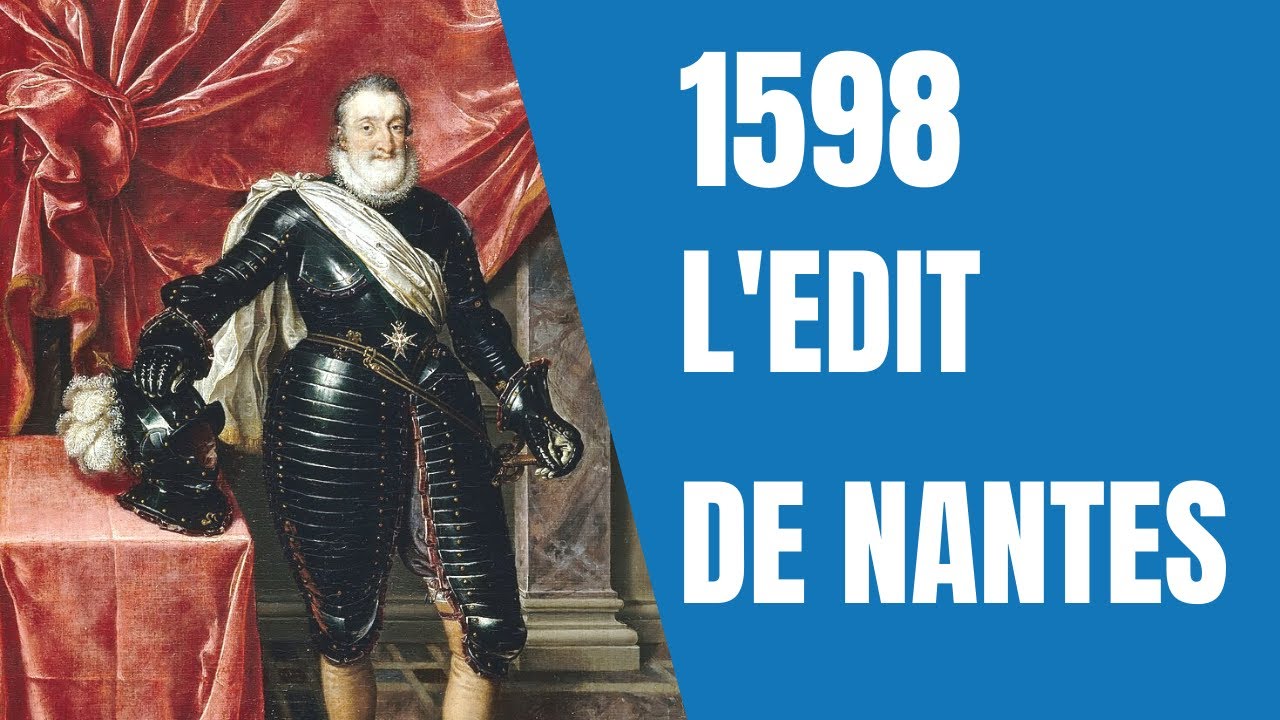1598, l'Edit de Nantes - YouTube