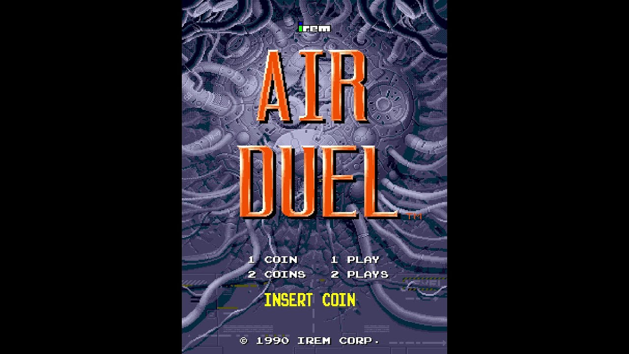 エアーデュエルPOP（アーケード版　アイレム）AIR　DUEL アイレム「エア・デュエル」チラシ/Irem 
