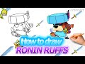 How To Draw RONIN RUFFS🗡| Brawl Stars | Step By Step | Как нарисовать РОНИН ГАВС  #StarrForce