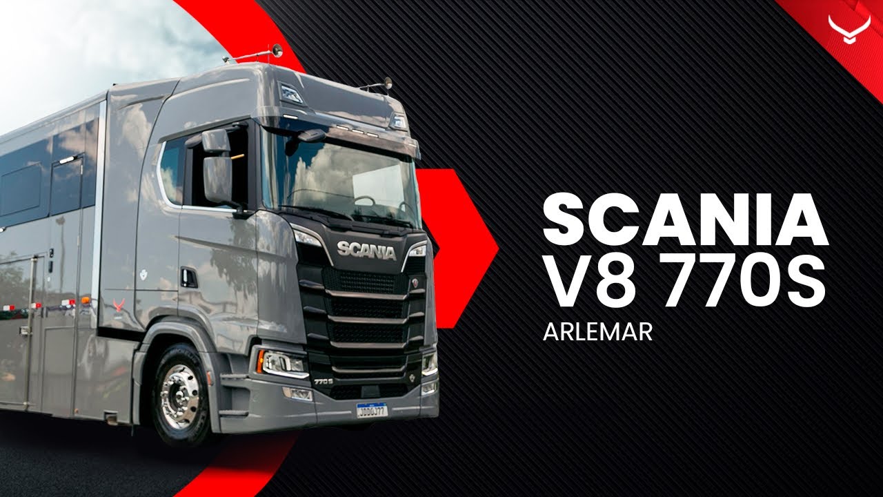 LANÇAMENTO SCANIA V8 770S | ARLEMAR