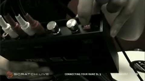 Rane SL3: Connecting Rane SL3 to Turntables, CD Players and Computer