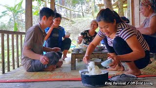 TIMELAPSE: 30 day The villagers' journey of kindness for the KONG & NHAT families
